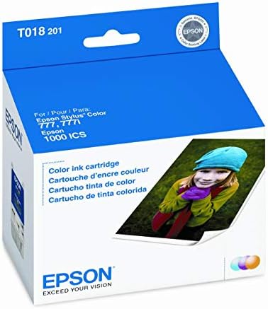 Orijinal Epson T018 Üç Renkli Mürekkep Kartuşu T018201
