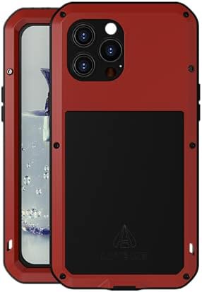 AŞK MEI iPhone 13 Pro Max Kılıf ile Uyumlu,Açık Spor Askeri Ağır Metal Kapak Su Geçirmez Darbeye Dayanıklı Toz Geçirmez Tam Vücut
