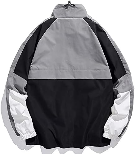 SMDMM Ceket Erkek Eşofman Ceket + Pantolon 2 ADET Setleri Beyzbol Gevşek Fermuar Kurdela Coat & Uzun Pantolon Erkek Giysileri