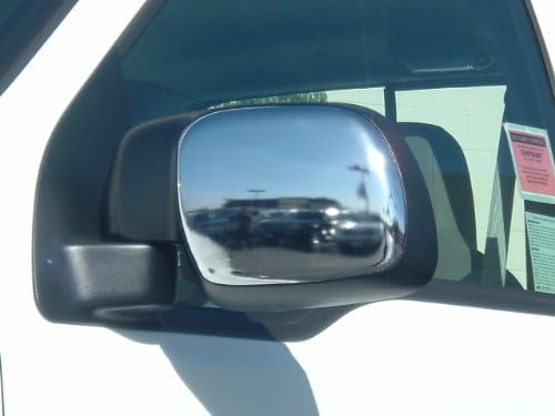 TFP 510 Ayna Kapakları-Krom-Ford Super Duty 1997-2007 ile Uyumlu (Standart Aynalar)