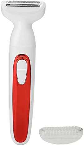 Gınd Kadın Elektrikli Tıraş Makinesi, Ev Kullanımı için Su Geçirmez Vücut Epilasyon Tıraş Makinesi (kırmızı)