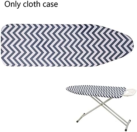 DZJUKD ütü masası örtüsü kalın pamuk ped ısıya dayanıklı çizgili yastıklı 150 cm x 50 cm ısıya dayanıklı kumaş kapak için yüksek