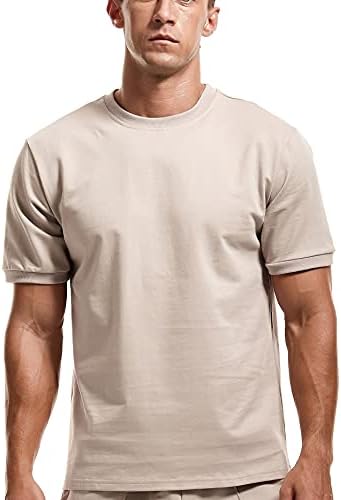 Erkek 2 Parça pamuklu kıyafet seti Şık Rahat yazlık t - Shirt Şort Setleri Kas Kısa Kollu Gömlek Takım Elbise Cepler