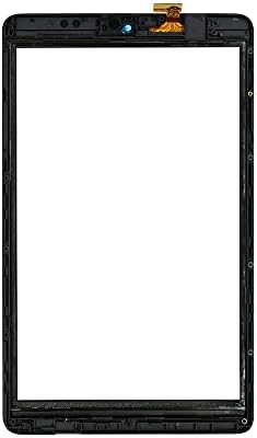 9029 Dokunmatik Alcatel Joy Tab ıçin 8 inç Tablet 2019 9029W 9029Z 9029G Dokunmatik panel Sayısallaştırıcı Cam Ekran ile Çerçeve