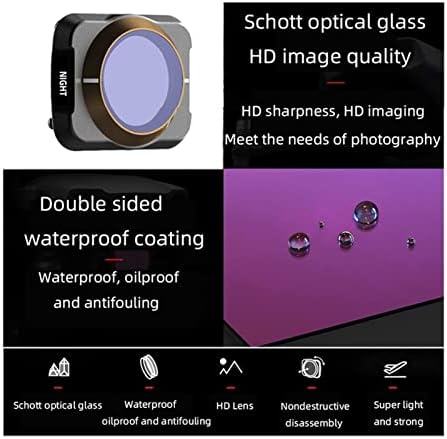 UV Yıldız ND8 için DingPeng Kamera Lens Filtreleri/16/32/64/1000 Mavic Hava 2 Lens Aksesuar için filtre Seti CPL Doğal Gece Filtreleri