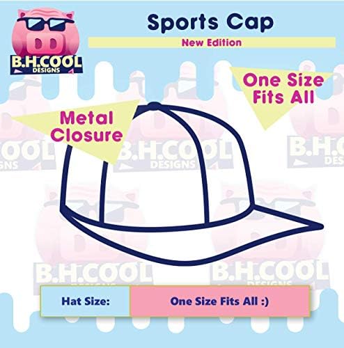BH Cool Designs Cauteries-Erkek Yumuşak ve Rahat Baba Beyzbol Şapkası Kapağı