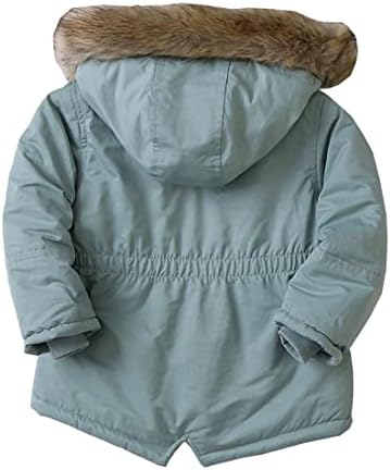 Erkek Kız Kış Dış giyim Mont, Çocuklar Sıcak Kıyafetler, Yürümeye başlayan çocuk 1-8Y için rüzgar geçirmez ceket