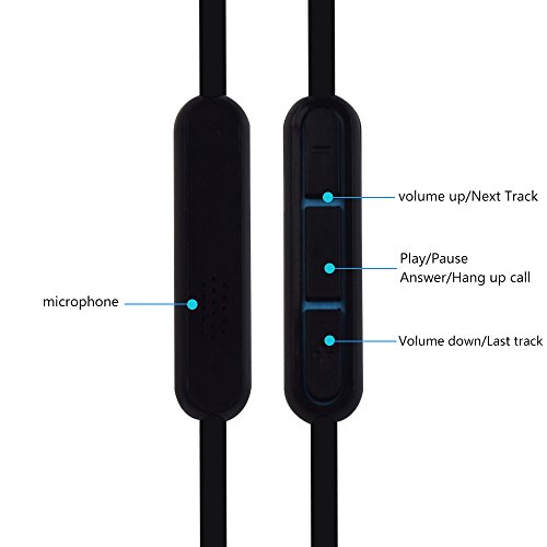 Yedek Ses 2.5 mm için 3.5 mm Kablo Uyumlu Bose QuietComfort 25 QC25 mikrofonlu kulaklıklar ve Ses Kontrolü (Siyah)