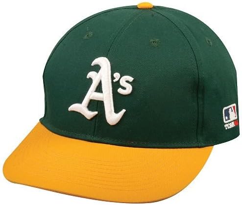 Oakland Atletizm (A) Yetişkin MLB Lisanslı Çoğaltma Kap / Şapka