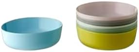 Ikea Kalas 301.929.60 BPA İçermeyen Kase, Çeşitli Renkler, 6'lı Paket