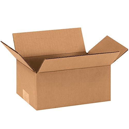 Oluklu Kutular, 8 x 5 x 3, Kraft, 25/Paket, İndirimli Kargo ABD