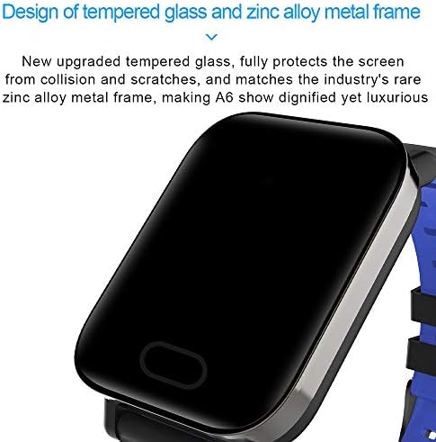 Lixada Smartwatches A6 Akıllı Bant M20 Büyük Renkli Ekran Su Geçirmez Destek için Kalp Hızı Algılama / Çağrı Hatırlatma / Uzaktan