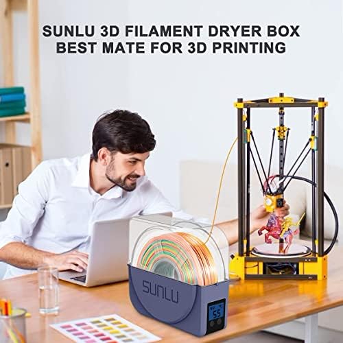 Yükseltilmiş Kuru Kutu için 3D Filament Depoları, Kurutucu Filament Kurutma Kutusu, PLA + 3D Yazıcı Filament 1.75 mm Boyutsal