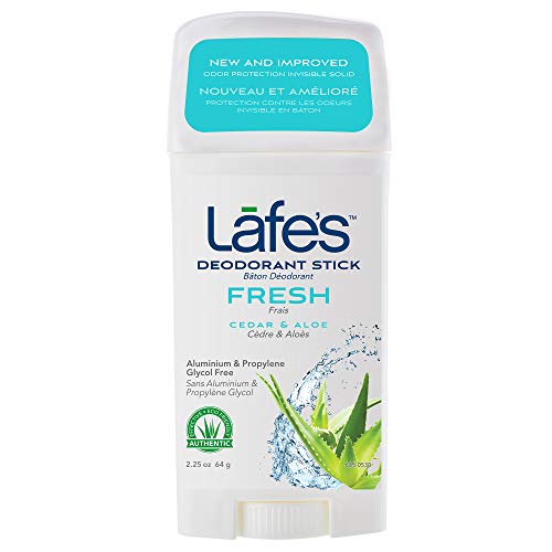 Lafe'nin Doğal Deodorantı | Taze Sedir ve Aloe - Erkekler ve Kadınlar için Alüminyum İçermeyen Doğal Deodorant Çubuğu / Vegan,