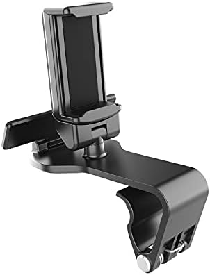 Araç Telefonu Dağı 360° Rotasyon Dashboard Telefon Tutucu Araba Cep Telefonu Klip Araç Montaj Standı için 4.7 ila 7.2 inç Akıllı