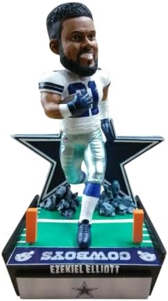 Hezekiel Elliott Dallas Cowboys 12 Özel Baskı Bobblehead NFL Sınırlı Sayıda Koleksiyon