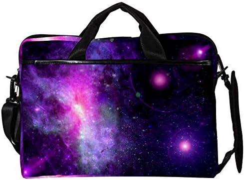 Hafif 15 inç Laptop çantası Iş Messenger Evrak Mavi Yıldızlı Gökyüzü Su Geçirmez Bilgisayar Tablet omuzdan askili çanta Taşıma