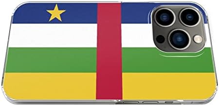 ıPhone 12 Pro Max PC Kılıfı, Orta Afrika Cumhuriyeti Bayrağı Telefon Kılıfı ile uyumlu