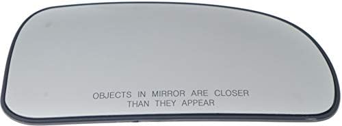Garaj - Pro Ayna Cam ile Uyumlu 2002-2009 Chevrolet Trailblazer ile Destek Plakası Yolcu Yan
