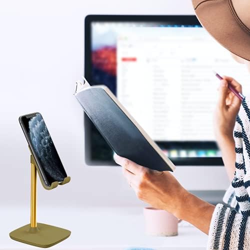 Aduro Yükseltmek Telefon ve Tablet Tutucu Standı, Ayarlanabilir Yükseklik Cep Telefonu Standı Tutucu için Danışma iPhone iPad