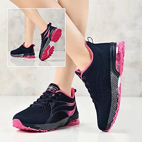 Lamincoa kadın Hava koşu ayakkabıları Nefes Yürüyüş Sneakers, Atletik Rahat Spor Salonu Koşu Tenis Ayakkabıları