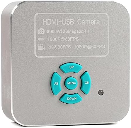 IGOSAİT Profesyonel 36MP 1080 P 2 K HDMI USB Lab Dijital Endüstriyel Video Mikroskop Kamera + 144 LED halka ışık + 200X 500X
