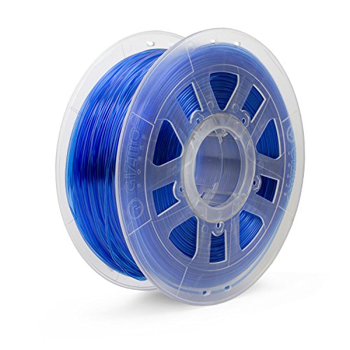 3D Yazıcılar için Gizmo Dorks 3mm (2.85 mm) PLA Filament 1kg / 2.2 lb, Yarı Saydam Mavi