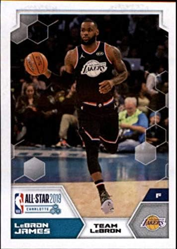 2019-20 Panini Çıkartmalar Basketbol 31 LeBron James ASG Takım LeBron Los Angeles Lakers NBA Basketbol Mini Etiket Ticaret