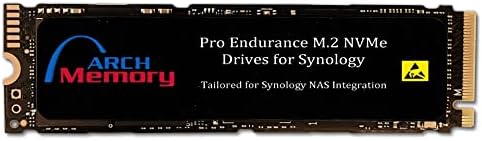 Arch Bellek Pro Dayanıklılık Yükseltme 512 GB M. 2 2280 PCIe (3. 0x4) NVMe Katı Hal Sürücü (QLC) Synology NAS Sistemleri için