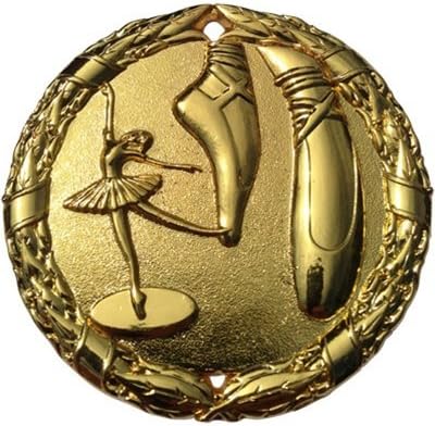 Ekspres Madalyalar Çeşitli 10 Paket Stilleri Bale Ödülü Madalyaları Boyun Kurdeleli Kupa Ödülü Ödül Hediyesi