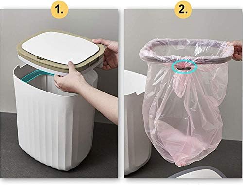 RENSLAT 12 L Otomatik Fotoselli Akıllı çöp tenekesi sensörlü çöp kutusu Çöp çöp kutusu Mutfak çöp tenekesi Çöp Kovaları (Renk: