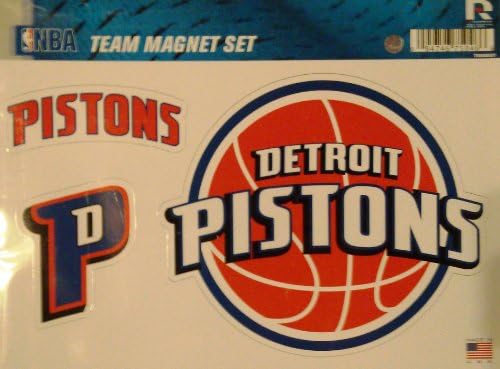 Rıco NBA Detroit Pistons Takımı Mıknatıs Seti