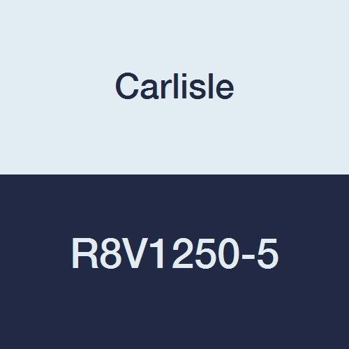 Carlisle R8V1250-5 Kauçuk Kama Bantlı Sarılı Kalıplı Bantlı Kayışlar, 126.5 Uzunluk, 1 Genişlik, 17/32 Kalınlık, 20.75 lb.