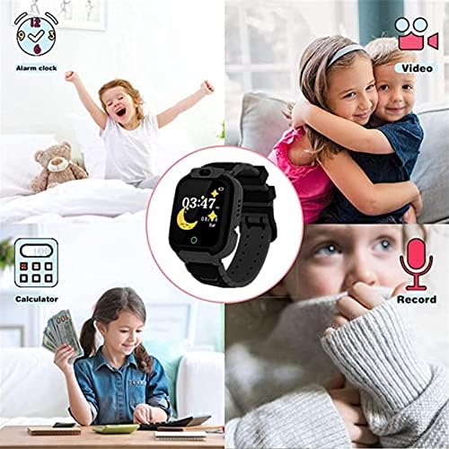 hhscute Çocuklar için akıllı saat, Çocuklar için akıllı saat 10-12 akıllı saatler Çocuklar için akıllı saatler 1.54-inç HD Ekran