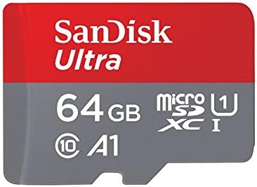 Motorola Telefonu için SanDisk Ultra 64GB Micro SD Kart, Moto G Stylus (2021), Moto G9 Power (SDSQUAR-064G-GN6MN) Paketi ile