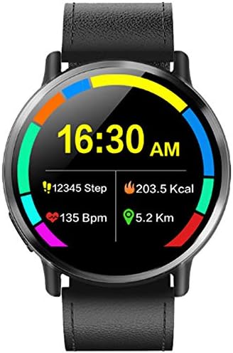 SUQIAOQIAO LEMX 4G akıllı saat 2.03 İnç Yüksek Çözünürlüklü Büyük Ekran 8 Milyon Piksel Android7. 1 Kalp Hızı İzleme