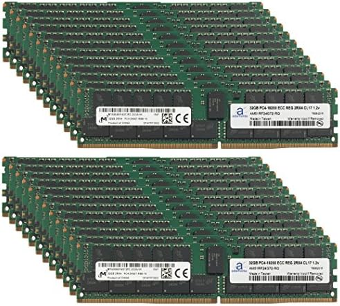 Mikron Orijinal 768 GB (24x32 gb) Sunucu Bellek Yükseltme için Cisco UCS SmartPlay Seçin B200 M4 Standart 1 DDR4 2400 MHZ PC4-19200