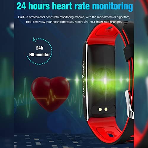 Niaviben Su Geçirmez spor akıllı saat Çok Fonksiyonlu Pedometre Sağlık ve Fitness Smartwatch Renkli Ekran akıllı bilezik Çağrı