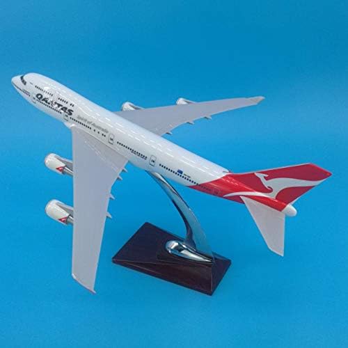 32 cm Avustralya Havayolları Boeing 747 Simülasyon Reçine Uçak Modeli Qantas B747 Uçak Uçuş Modeli Hediye Süslemeleri Yetişkin