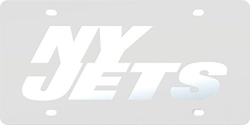New York Jets FROST Tasarım Deluxe Lazer Kesim Akrilik Kakma Aynalı Plaka Etiketi Futbol