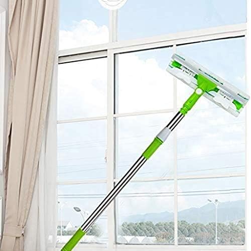 XJJZS uzatma direği Pencere Yıkama Aracı Mikrofiber Çekçek için araç ön camı Cam, duş Odası, açık Yüksek Pencere Temizleme