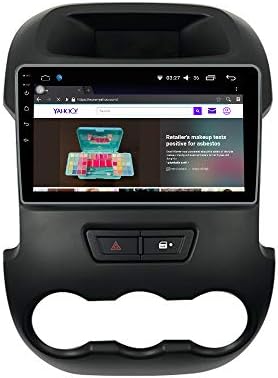 Android 10 Autoradio Araç Navigasyon Stereo Multimedya Oynatıcı GPS Radyo IPS 2.5 D Dokunmatik Ekran Ford Ranger 2011- için