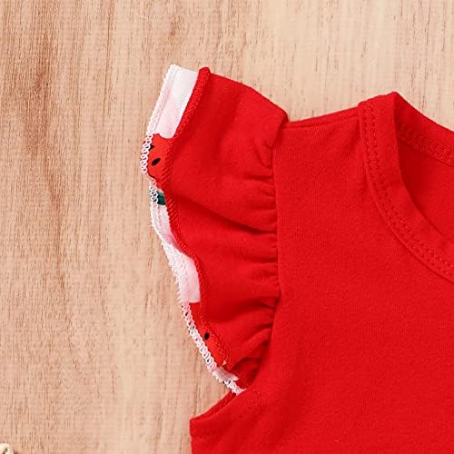 Yenidoğan Bebek Kız Elbise Uçan Kollu Etek Tek Parça Çiçek Romper Ilmek Tulum Yaz Giysileri