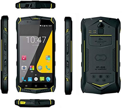 HiDON Fabrika Smartphone Su Geçirmez ve toz geçirmez 4G LTE 6 GB Ram + 64 GB ROM Çift Kamera 5.5 FHD Ekran 6150 mAh Pil Parmak