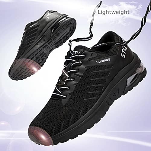 STQ Kadın Koşu Ayakkabıları Nefes Alabilen Hava Yastığı Spor Ayakkabıları