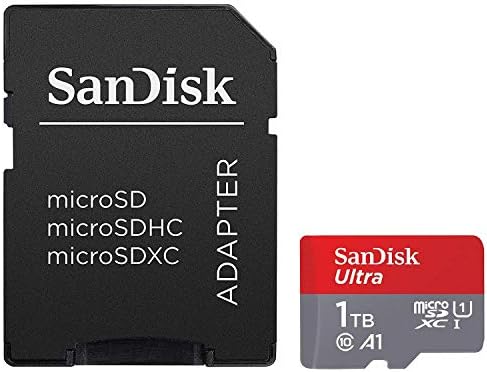 Ultra 1 TB microSDXC Baharat Mobil Akıllı Flo Mettle 4X Artı SanFlash ve SanDisk tarafından Doğrulanmış için Çalışır (A1/C10/U1/8