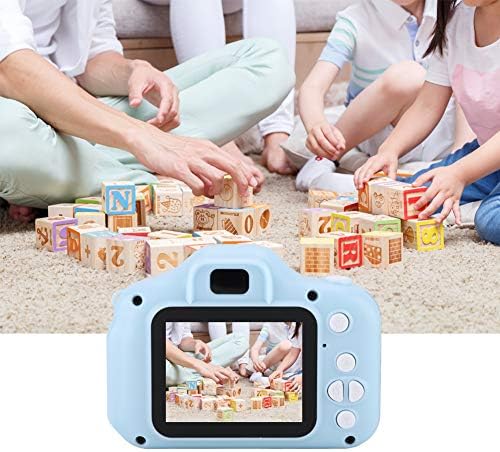 Eulbevoli Çocuk Kamera IPS Renkli Ekran 1080P 2.0 inç Tek Tuşla Çalıştırma Çocuk Dijital Kamera Eğlenceli ve Pratik, Çocuklar