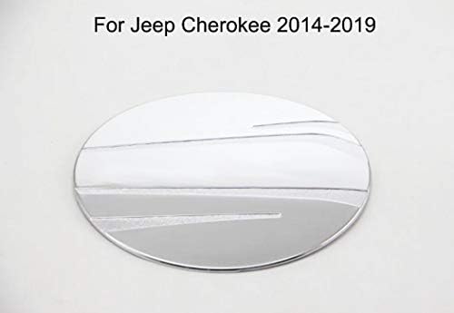 Yıngchı Krom Araba Yakıt Gaz deposu kapatma başlığı Gaz Kapı Kapak Trim ıçin Jeep Cherokee 2014-2018-2019