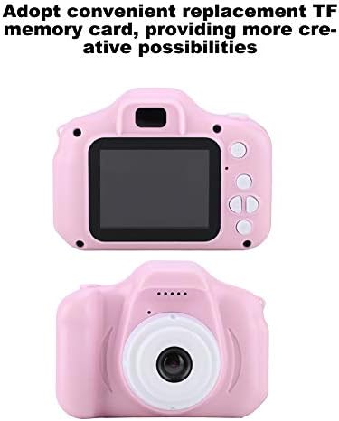 Surebuy Çocuk Kamera, 2.0 in IPS Renkli Ekran çocuk dijital Kamera, Mini Taşınabilir Çocuk Kamera ile Kordon, Kayıt Güzel Anlar,