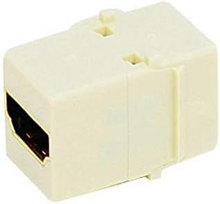 Siyah Nokta Ürünleri BT-220 Beyaz HDMI Keystone Jack, Beyaz